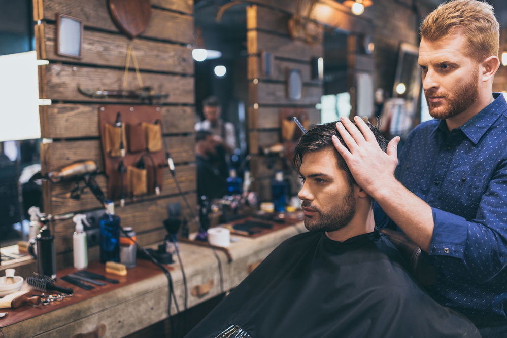 Invest In Your Hair at a Barbershop